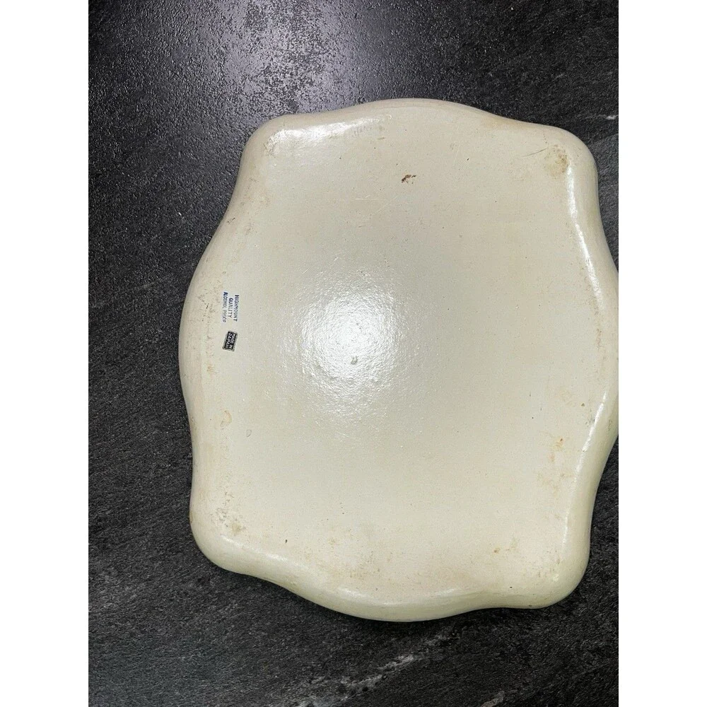 Vintage Paper Mache tray Floral Large 14x12